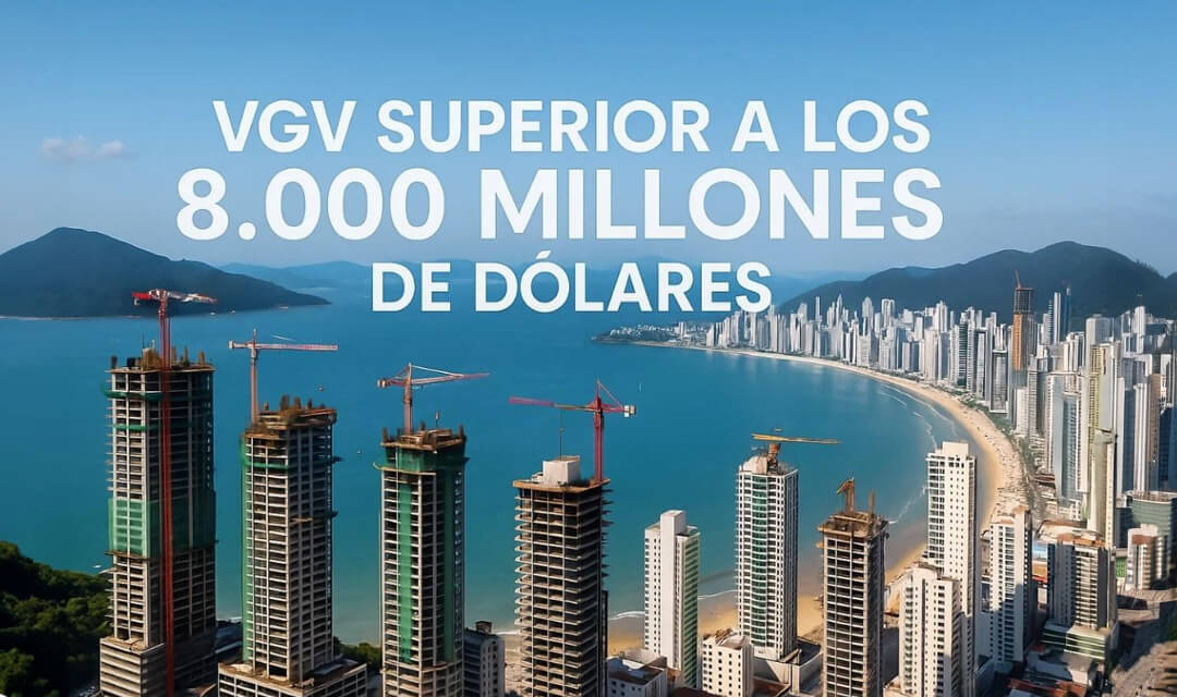 Informe Real Estate Brasil (Litoral de Santa Catarina): VGV histórico y récord de unidades vendidas consolidan al litoral norte como epicentro inmobiliario de Brasil