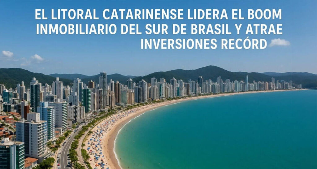 Litoral Catarinense lidera el boom inmobiliario en el sur de Brasil